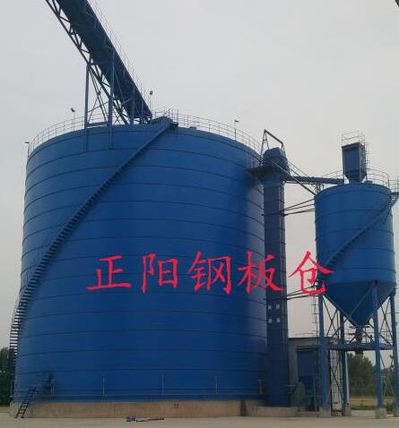 灵台大型矿粉钢板库