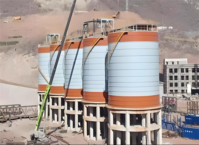 灵台高架钢板仓